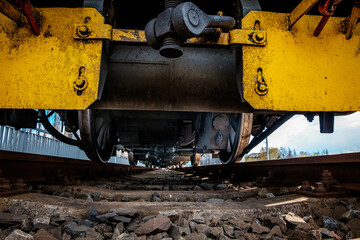 old rusty train