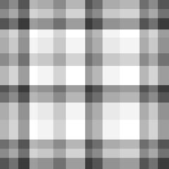 Seamless pattern. Checkered monochrome cloth texture. Print for shirts and textiles
