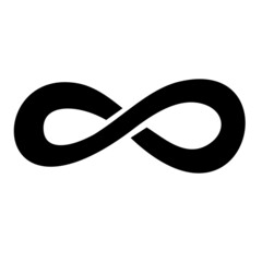 abstract infinity icon