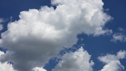 many clouds in the Brazil sky