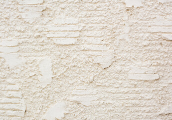 Uneven plaster texture surface