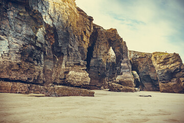 Beach of the Cathedrals, Galicia Spain. Place to visit.