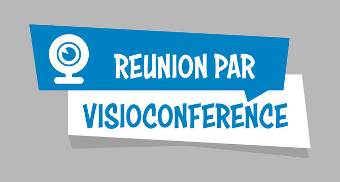 Logo r&eacute;union par visioconf&eacute;rence.