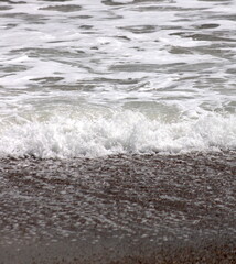 waves on the beach