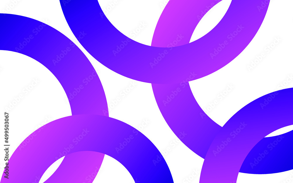 Poster modern abstract vector gradient shapes background in purple colors circle. vector design element abs