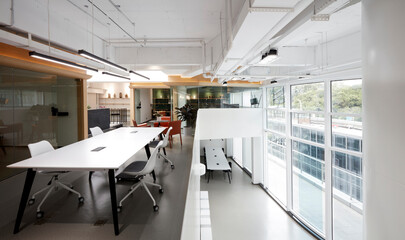 Naklejka na ściany i meble Modern new comprehensive office interior 