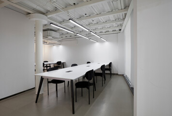 Fototapeta na wymiar Modern comprehensive office interior, Office area 