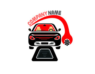 car maintenance vector logo