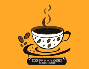 coffee logo vector design