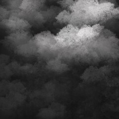 Dark bright texture for backgrounds. Clouds in the dark sky.