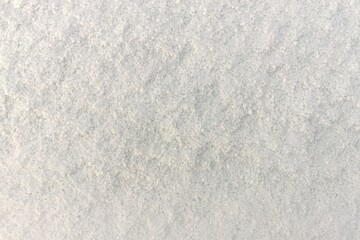 Obraz premium Full Frame Flatlay of A Thin Fresh Layer of Graupel Snow