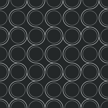Bubble art pattern background.Vector illustration.