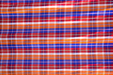 Colorful Loincloth pattern of thai style, Thailand