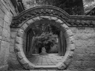 old stone gate