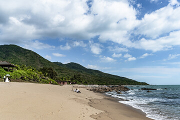 Landscape of Big and Small Dongtian Tourist Scenic Area, Sanya, Hainan, China