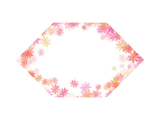 Frame Flower Background Illustration