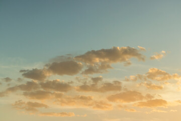Nube en atardecer