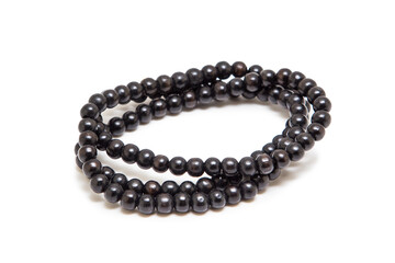 Bracelet made of stones on a white background