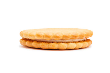 Cookies on a white background