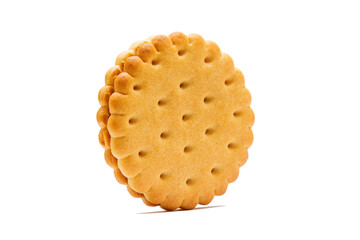 Cookies on a white background