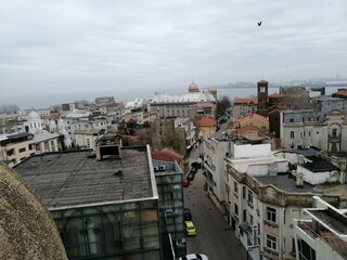 Fototapeta premium view of constanta from high view 1