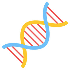 DNa icon in flat design