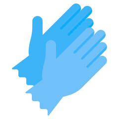 Modern design icon of gloves