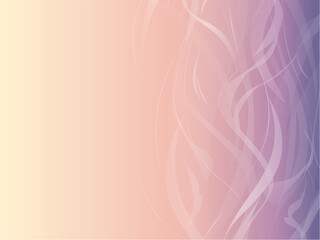 背景素材　煙　曲線　紫　ピンク　ベージュ　