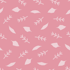 Decorative seamless pattern. Simple abstract shape