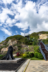 China Hainan Sanya Dadongtian Tourism Scenic Spot Seascape 