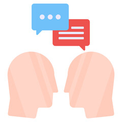 Modern design icon of communication