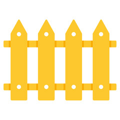 An icon design of fence