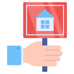 An icon design of property board