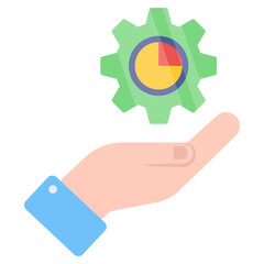 Perfect design icon of graphical management