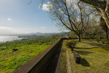 Typical Landscape on Azores Portugal