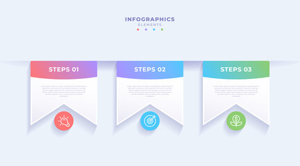 Gradient business infographic template