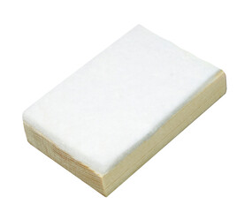 blackboard eraser isolated on white background