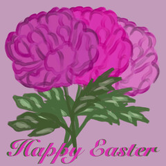 spring flowers,peonies,beautiful floral print,purple violets,buttercups,yellow flowers,blue flowers.green leaves,beautiful floral pattern,love,with love inscription,valentine's day,mother's day,father