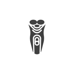 Electric shaver vector icon