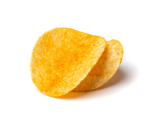 Potato Chips Isolated