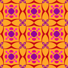 chinese design with floral seamless pattern 