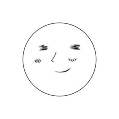 笑う　顔