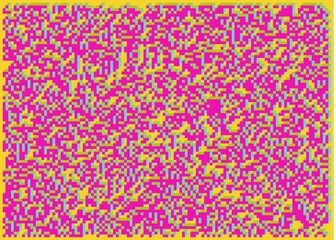 Implementation of Edward Zajec&rsquo;s &ldquo;Il Cubo&rdquo; from 1971. Essentially a Truchet tile set of 8 tiles and rules for placement art illustration