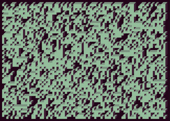 Implementation of Edward Zajec’s “Il Cubo” from 1971. Essentially a Truchet tile set of 8 tiles and rules for placement art illustration