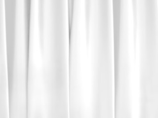 white curtain  background and wave vertical