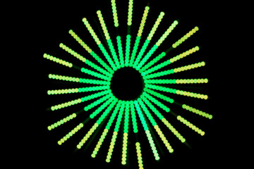 The lights at night are dazzling