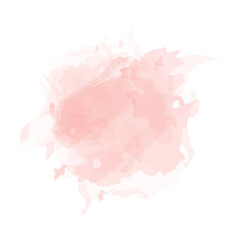 Abstract pink or apricot watercolor background.Blush fluid painting . Spring wedding invitation dusty rose or veil texture. Alcohol ink.