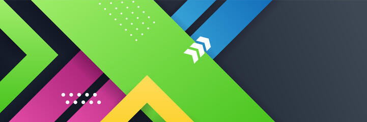 Colorful abstract background. Dynamic textured geometric element. Modern gradient light vector illustration. Vector abstract graphic design banner pattern background template.