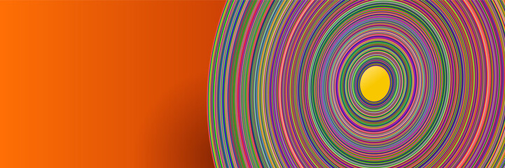 Abstract colorful banner background. Vector abstract graphic design banner pattern background template.