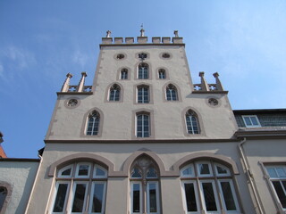 Fototapeta na wymiar Spätgotisches Steinhaus in Lemgo